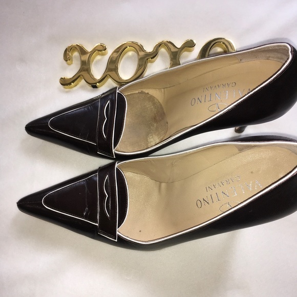 🤎VALENTINO BROWN POINTY PUMPS🤎 - Picture 6 of 7